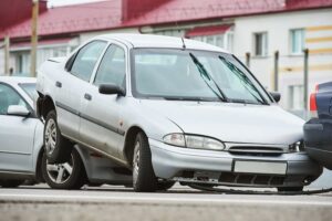 car accident pile up on the street