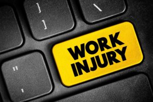 work injury button on keyboard